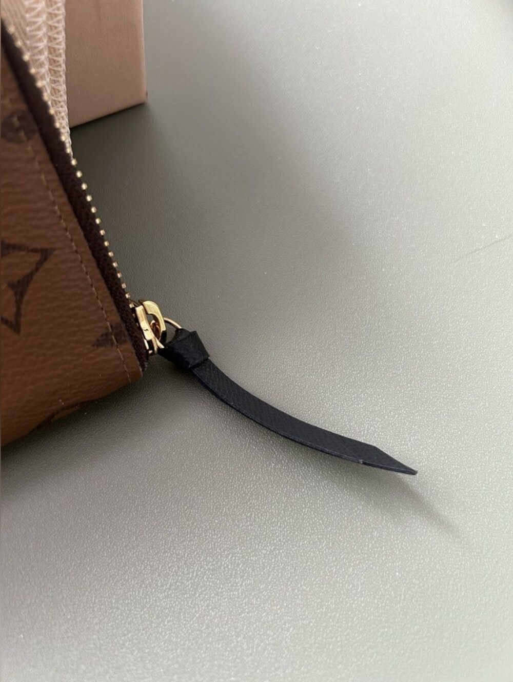 Louis Vuitton Monogram Reverse Canvas Zip Clémence Wallet - Picture 2 of 8